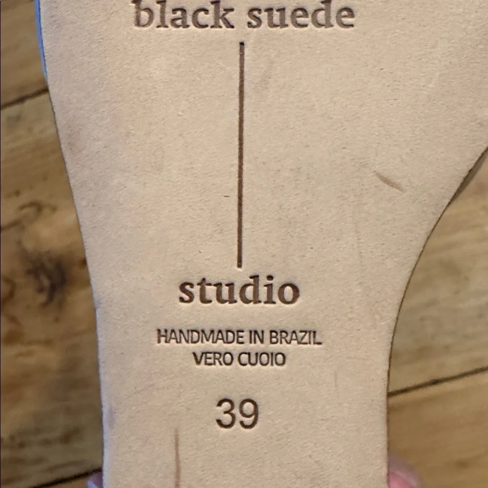 Black Suede Studio like new